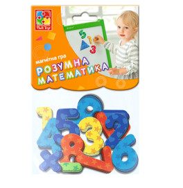 Развивающая игра Vladi Toys "Цифры и геомтрические фигуры" на магнитах VT5900-01