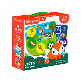 Настільна гра Vladi Toys "Лото. Мій день" від 2 років VT2910-02