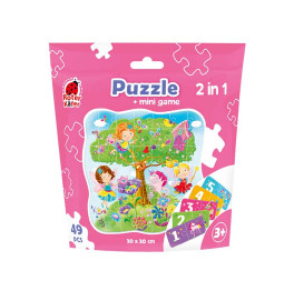 Пазл Puzzle in stand-up pouch "2 in 1. Феи"