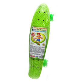 Пенни борд Maximus PENNY BOARD MAX с полиуретановыми колесами с подсветкой