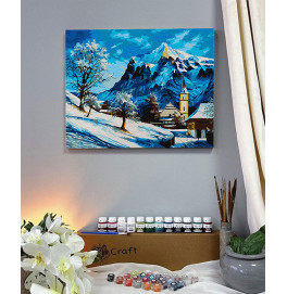 Картина по номерам "Альпи" 40*50 см