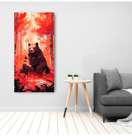 Картина по номерам ArtCraft "Медведь в лесу" 40*80 см