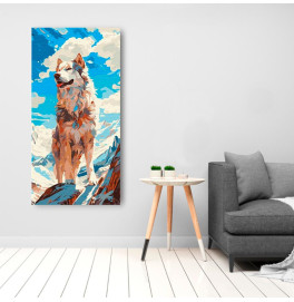 Картина по номерам ArtCraft "На вершине" 40*80 см