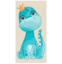 Картина по номерам "Cute dino" ArtCraft 40*80 см