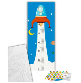 Ростомер "Космическая ракета" ArtCraft 30*80 см