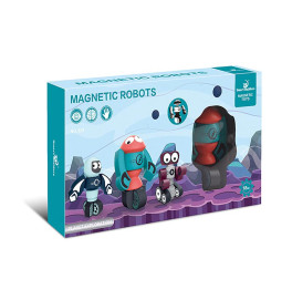Конструктор магнітний робот 21 деталь 323