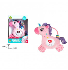 Интеркативная игрушка единорог со светом и звуком SL88050