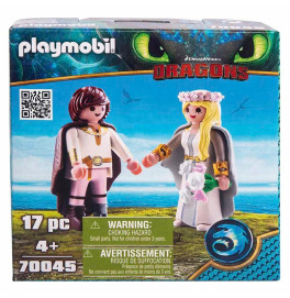 Конструктор Playmobil Dragons Молодожены Икавка и Астрид