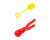 Игровой набор Бамсик Зимние игрушки №2 с лопаткой и снежоклипом 118/7_Yellow-Red