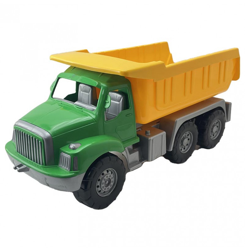 Машинка "Магірус" самоскид 0442_Green-Yellow
