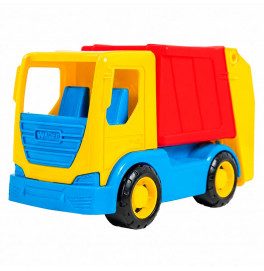 Машинка "Tech Truck" 3 модели 39475_Yellow-Red, Garbage Truck Машинка "Tech Truck" 3 модели 39475_Yellow-Red, Garbage Truck