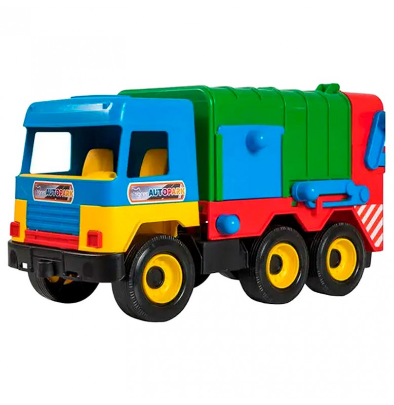Мусоровоз "Middle truck" 39224_Blue-Green-Red