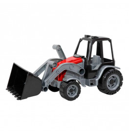 Игрушка Трактор Tigres Мастер с ковшом 40096_Red