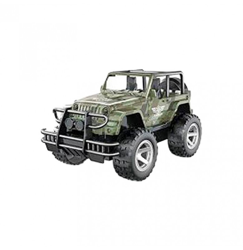 Машина военная инерционная озвучена со светом RJ6867_Green