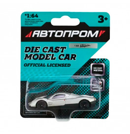 Машинка Автопром 1:64 металлическая AP6406_Gray