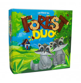 Настольная игра 30867 (укр) "Forest Duo", в кор-ке 19,5-19,5-6,5 см 30867