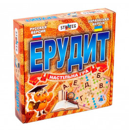 Настольная игра "Эрудит", в кор-ке 25-25-5см 870 Стратег 870