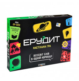 Настольная игра "Эрудит", в кор-ке, 38-29-4см 30451 Стратег 30451