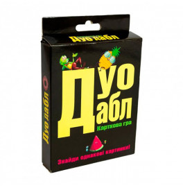 Настольная игра (укр) "Дуо Дабл", в кор-ке 9,1-11,5-2,2 см 30218