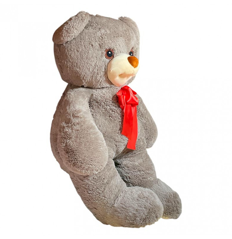 Мягкая игрушка Медведь Боник 145 см 0114_Gray