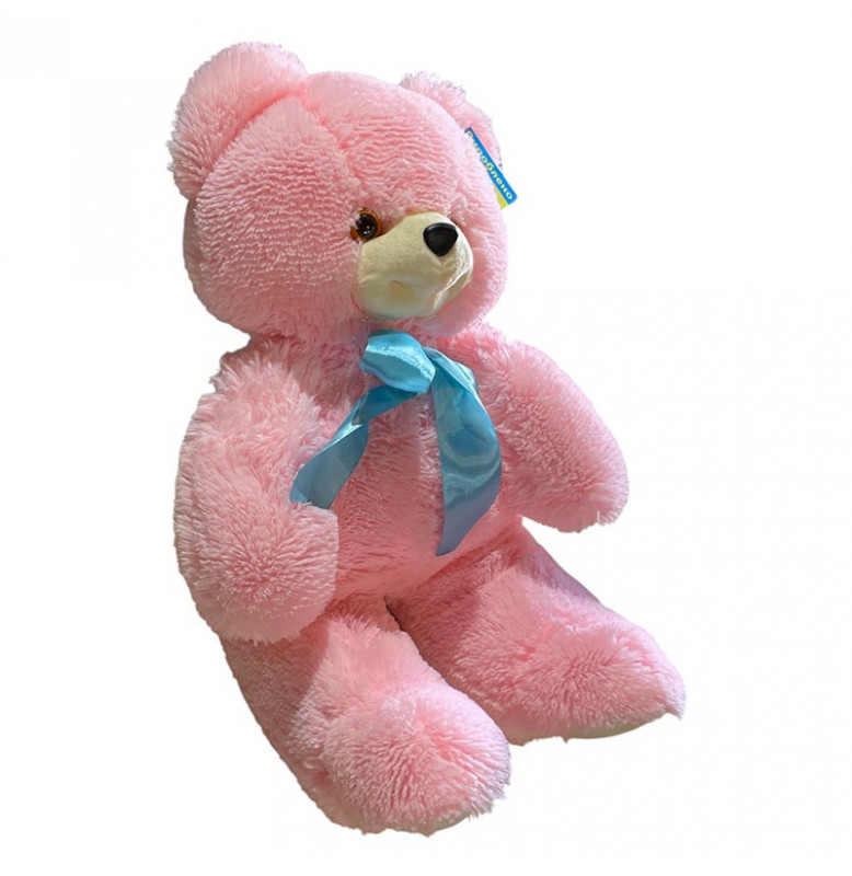 Мягкая игрушка Медведь Боник 35 см 0217_Pink-Blue