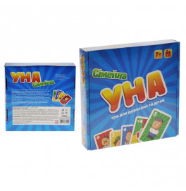 Настольная игра Strateg УНА Семейная 2 в 1 30527