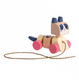 Каталка CUBIKA Котик 2 из дерева 15986