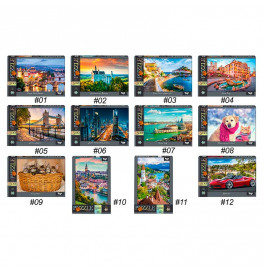 Пазл Danko Toys 500 елементів С500-14-01,02,03,04...12
