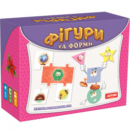 Пазли логічні "Фігури" Ост.0581