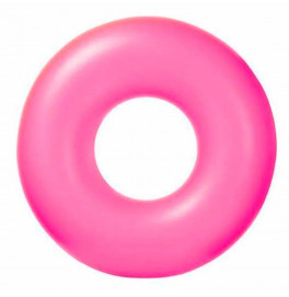 Надувной круг неоновый 91 см 59262_Pink