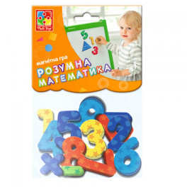 Розвиваюча гра Vladi Toys "Цифри та геомтричні фігури" на магнітах VT5900-01