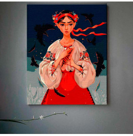 Набор для росписи "Екатерина" 40*50 см@ 10080-AC