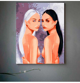 Картина за номерами "Протилежності" Artcraft 40*50 см Авторська 10121-AC