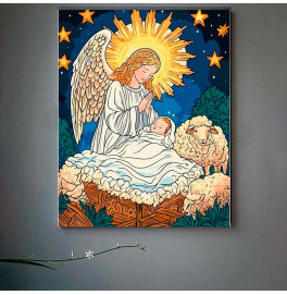 Картина за номерами ArtCraft "Ніч народження" 40*50 см 15577-AC