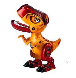 Интеркативная игрушка робот-динозавр со светом и звуком MY66-J1203_Orange