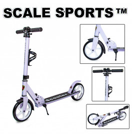 Двоколісний самокат Scale Sports Білий SS05_White