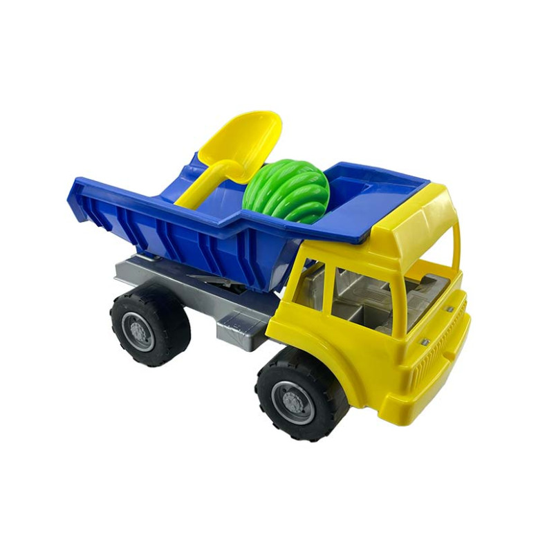 Вантажівка Оріон піщана 36 см 136_Yellow-Blue