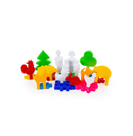 Набор детский "Ферма №2", ведро 3 л., (22 детали) 115/16