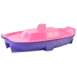 Песочница Doloni toys 140 см фиолетовая