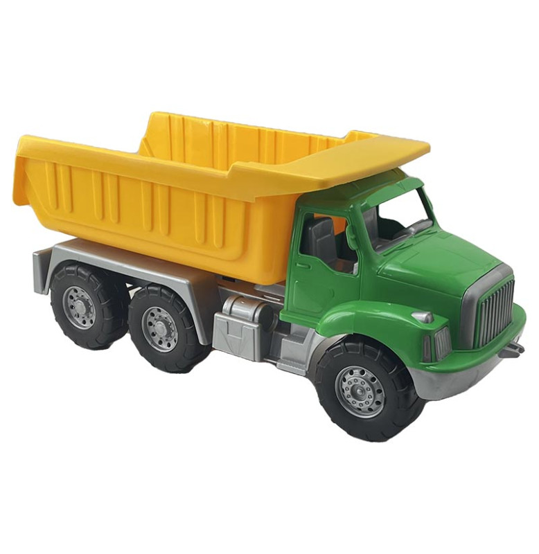 Машинка "Магирус" самосвал 0442_Green-Yellow