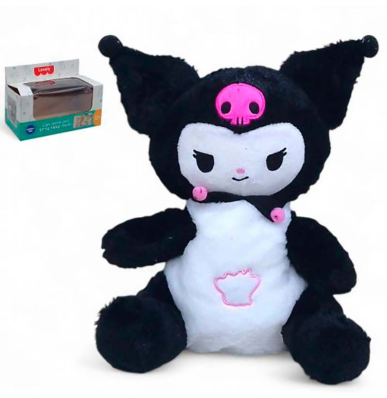 М'яка іграшка Hello kitty KUROMI Курумі дихаюча 2000996111528_Black
