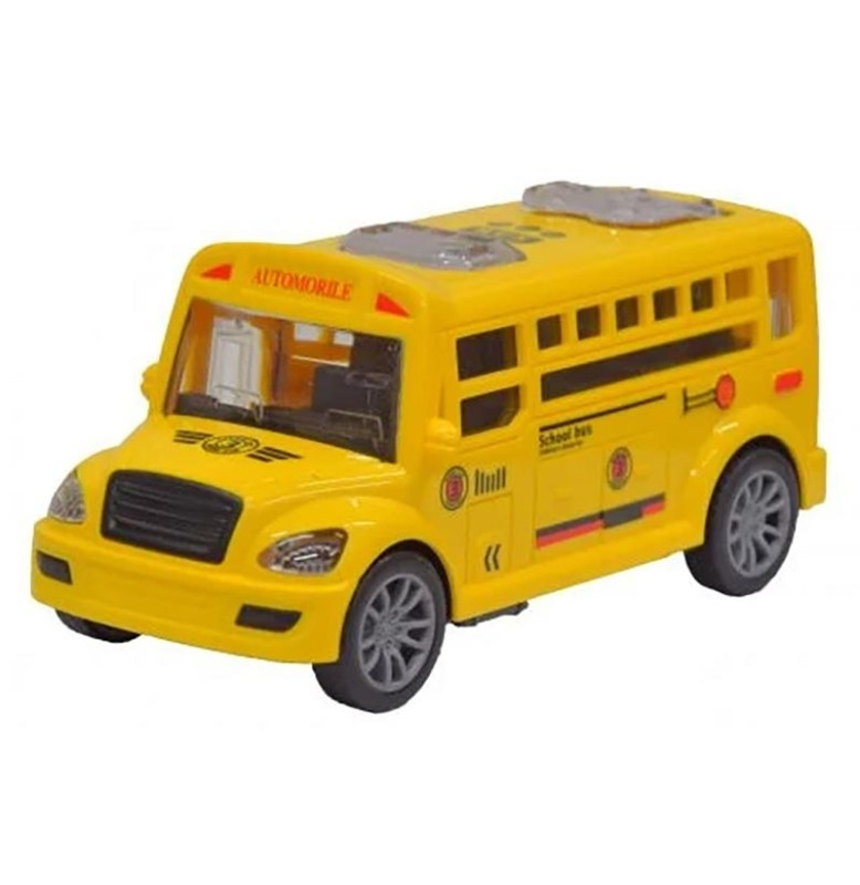Автобус шкільний відчиняються двері 13 см JW567-066_Yellow