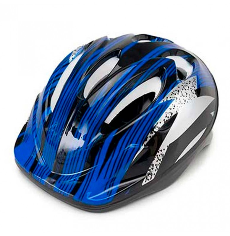 Защитный детский шлем для катания 24.5*20 см Z41492_Silver-Blue