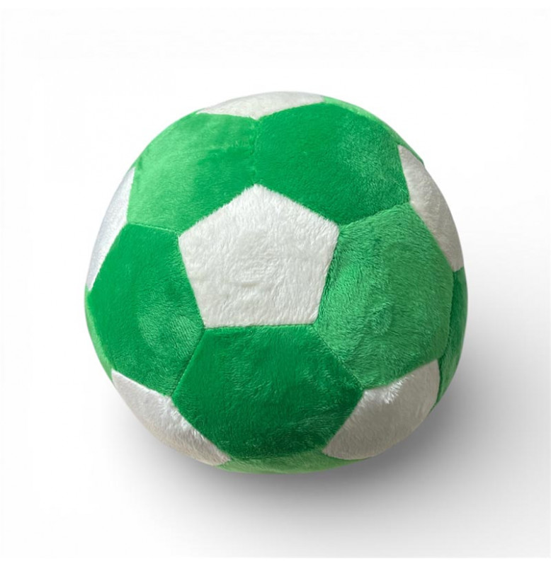 Игрушка мягконабивная Мяч футбольный МС 180402-01_Green-White