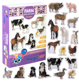 Магнитный набор "Ферма мама и малыш" ML4031-08 EN ML4031-08 EN ML4031-08 EN