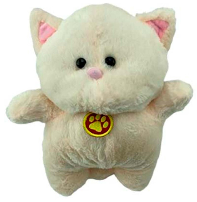 М'яка іграшка Кіт Пуховичок 35 см 0356_White