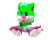 М'яка іграшка Коротишка кіт 30 см 0071_Green