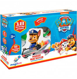 Набір магнітів Щенячий патруль "Командна робота" ML4034-32