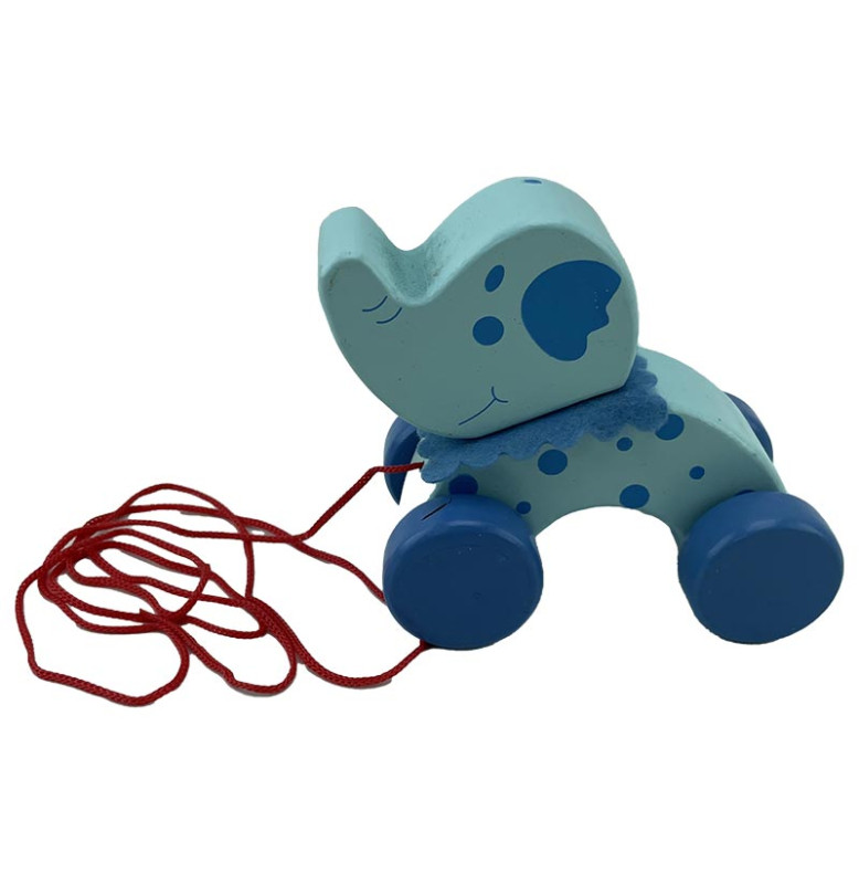 Дерев'яна каталка "Тварини". W02-4486_Elephant