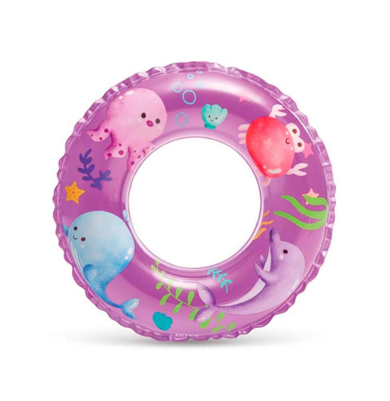 Коло надувне INTEX "Океанський риф" 61 см 59242_Violet